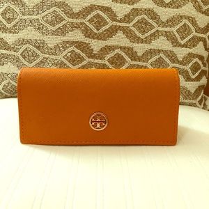 Tory Burch Orange Sunglasses Case